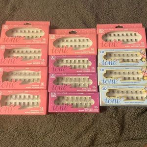 3D curl faux minx individual lashes